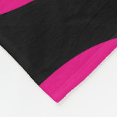 Zebra stripes pattern + your background & ideas fleecedecke (Ecke)