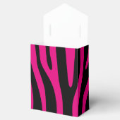 Zebra stripes pattern + your background & ideas geschenkschachtel (Geöffnet)