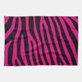 Zebra stripes pattern + your background & ideas geschirrtuch (Horizontal)