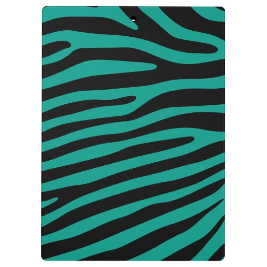 Zebra stripes pattern + your background & ideas klemmbrett (Rückseite)
