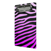 Zebra stripes pattern + your background & ideas mini klemmbrett (Gewinkelt2)