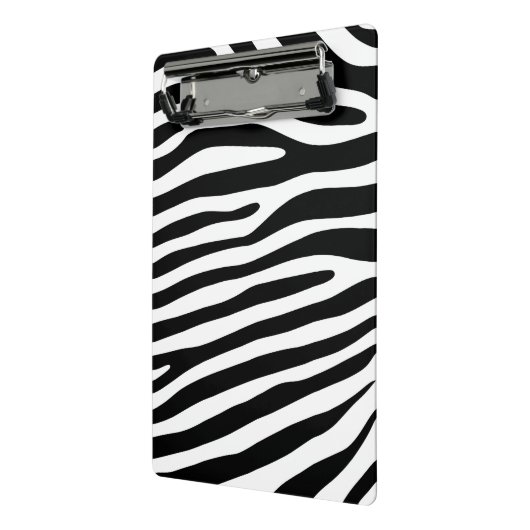 Zebra stripes pattern + your background & ideas mini klemmbrett (Gewinkelt2)