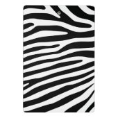 Zebra stripes pattern + your background & ideas mini klemmbrett (Rückseite)