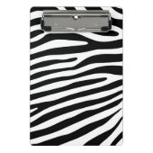 Zebra stripes pattern + your background & ideas mini klemmbrett (Vorderseite)