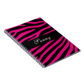 Zebra stripes pattern + your background & ideas notizblock (Rechte Seite)