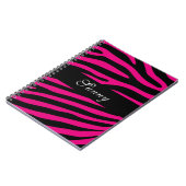 Zebra stripes pattern + your background & ideas notizblock (Linke Seite)