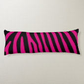Zebra stripes pattern + your background & ideas seitenschläferkissen (Rückseite)