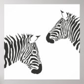 Zebra Stripes Poster (Vorne)