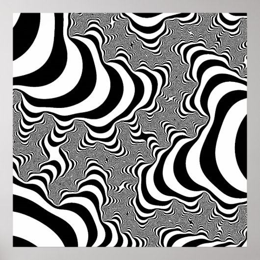 Zebra Stripes Poster (Vorne)