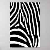 Zebra Stripes Poster (Vorne)