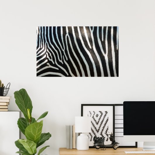 Zebra Stripes Poster (Heimbüro)
