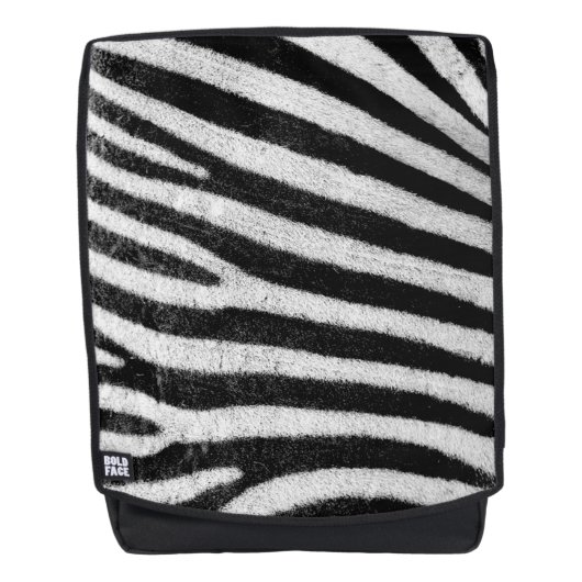 Zebra Stripes Rucksack (Vorderseite)