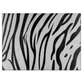 Zebra Stripes Schneidebrett (Vorderseite)