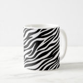 Zebra Stripes Seamless Pattern Animal Print-60492 Kaffeetasse (VorderseiteRechts)