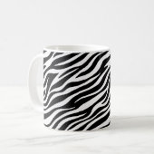 Zebra Stripes Seamless Pattern Animal Print-60492 Kaffeetasse (Vorderseite Links)