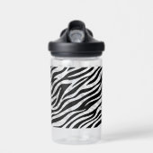 Zebra Stripes Seamless Pattern Animal Print-60492 Trinkflasche (Vorne)