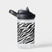 Zebra Stripes Seamless Pattern Animal Print-60492 Trinkflasche (rechts)