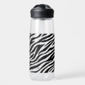 Zebra Stripes Seamless Pattern Animal Print-60492 Trinkflasche (Vorne)