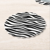 Zebra Stripes Seamless Pattern Animal Print-60492 Untersetzer (angewinkelt)