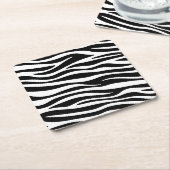 Zebra Stripes Seamless Pattern Animal Print-60492 Untersetzer (angewinkelt)