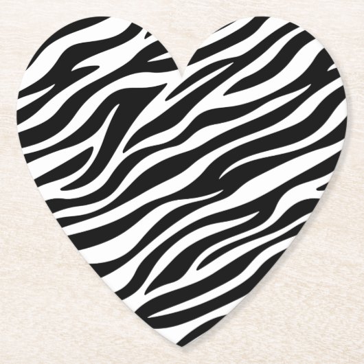 Zebra Stripes Seamless Pattern Animal Print-60492 Untersetzer (Vorderseite)