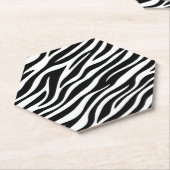 Zebra Stripes Seamless Pattern Animal Print-60492 Untersetzer (angewinkelt)