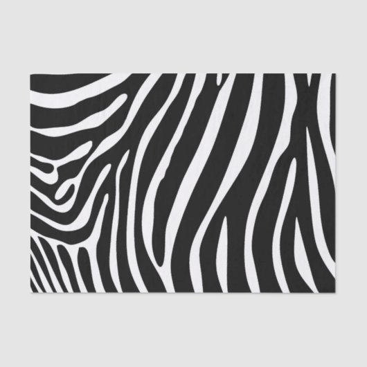 Zebra Stripes Seidenpapier (Vorderseite)