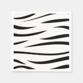 Zebra Stripes Serviette (Vorderseite)