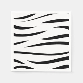 Zebra Stripes Serviette