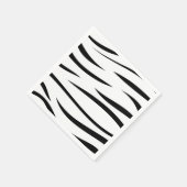 Zebra Stripes Serviette (Ecke)