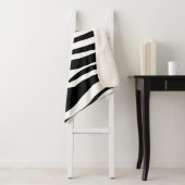 Zebra Stripes Sherpadecke (Beispiel)