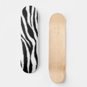Zebra Stripes Skateboard (Vorderseite)