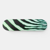 Zebra Stripes Skateboard (Horizontal)