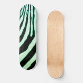 Zebra Stripes Skateboard (Vorderseite)