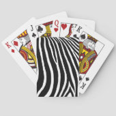 Zebra Stripes Spielkarten (Rückseite)