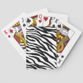 Zebra Stripes Spielkarten (Rückseite)