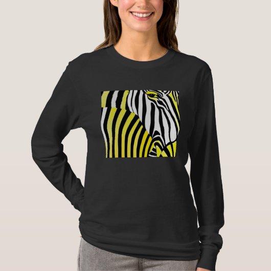 Zebra Stripes T-Shirt (Vorderseite)