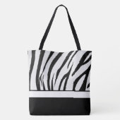 Zebra Stripes Tasche (Rückseite)