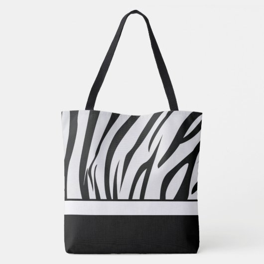 Zebra Stripes Tasche (Rückseite)