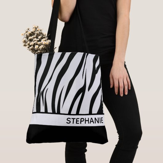 Zebra Stripes Tasche (Von Nahem)