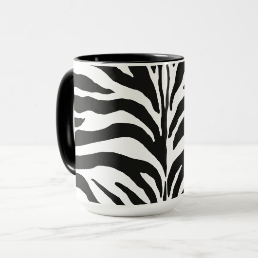 Zebra Stripes Tasse (Vorderseite Links)
