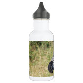 Zebra Stripes tierisches afrikanisches Edelstahlflasche (Links)