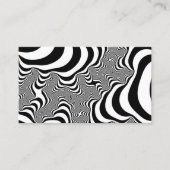 Zebra Stripes Visitenkarte (Vorderseite)