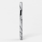 Zebra Stripes White Diamond iPhone 4 Fall Case-Mate iPhone Hülle (Hinten/Rechts)