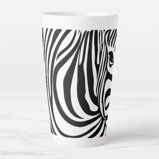 Zebra Stripes Zebra Cup Milchtasse (Vorderseite)