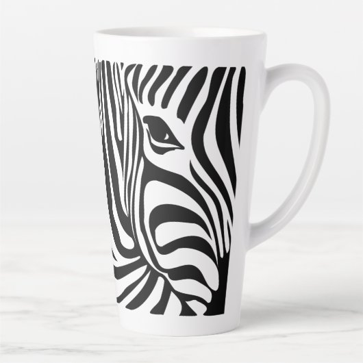 Zebra Stripes Zebra Cup Milchtasse (Rechts)