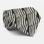 Zebra Stripey Krawatte (Gerollt)