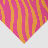 Zebra Striping in beliebige Farben Seidenpapier (Detail)