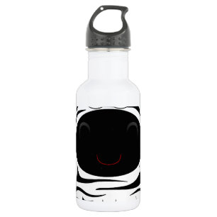 Zebra Süßes Tier Streifen Dschungel Safari Whimsic Trinkflasche