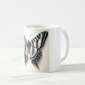 Zebra Swallowtail Butterfly 040624IREF122 - Waterc Kaffeetasse (VorderseiteRechts)